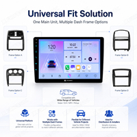 Estéreo Universal para Auto Android de 9 Pulgadas y 2 Din con Pantalla Táctil de 9/10 Pulgadas, Navegación GPS, Radio Multimedia DVD/MP5