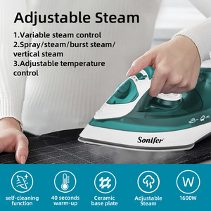 <span class=keywords><strong>Plancha</strong></span> de Vapor Portátil Sonifer SF-9034, 1600w, Temperatura Ajustable, Mini <span class=keywords><strong>Plancha</strong></span> Eléctrica de <span class=keywords><strong>Viaje</strong></span> - Product Image 2