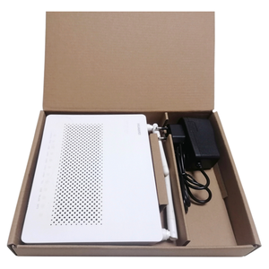 Routeur GPON Epon d'occasion ONT 4 ports fibre optique 12V Wifi unique 2.4G Firmware anglais Modem d'occasion HG8546M ONU Xpon - Product Image 1