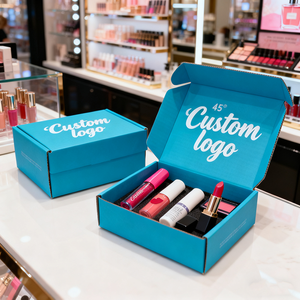 Emballage cosmétique personnalisé, design élégant, tube à gloss, récipient pour crème, boîte de produits de maquillage de luxe, emballage de boîtes d'expédition - Product Image 4