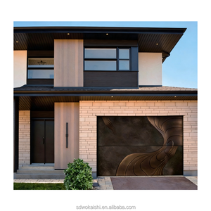 Porta <span class=keywords><strong>Garage</strong></span> Avvolgibile in Acciaio Antiurto per Doppia Auto, Alta Qualità, Effetto Legno, Ideale per Uso Residenziale - Product Image 6