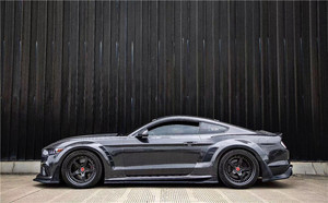 Nuevo Kit de Carrocería para Mustang 15-21, Material FRP, Parachoques Delantero/Trasero, Alerón, Guardabarros Anchos - Product Image 5