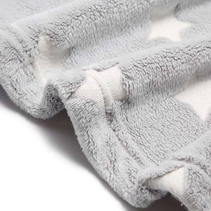 Nature Glow 100% Poliéster Directo de fábrica Sólido Rayas Floral Luminoso Tela de franela Mantas <span class=keywords><strong>Sofá</strong></span> <span class=keywords><strong>Cama</strong></span> Cubierta Resplandor Estrellas oscuras - Product Image 3