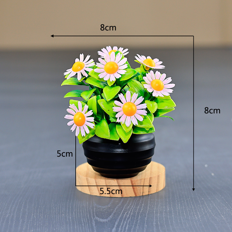 Light pink [black pot]