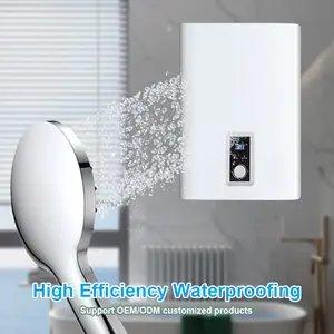 Vertikaler horizontaler elektrischer Warmwasserbereiter 50L/80L/100L/120L Speicher-Wasserbereiter für Küche