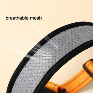 Collares para Mascotas Personalizados, Transpirables, de Nailon Reflectante, Ajustables, Tácticos, con Hebilla de Metal Sólido, para Perros, para Paseos Nocturnos - Product Image 4