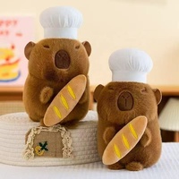 Peluche Capybara Mignonne, Douce et Moelleuse, Animal en Peluche Porc de l'Eau, Vente en Gros, Fabricant de Peluches Personnalisées, Peluche pour Enfants