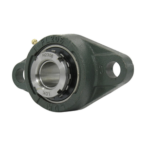 Soporte de Rodamiento de Bolas de 45 mm con Carcasa de Hierro Fundido LDK, Unidades de Rodamiento con Brida de <span class=keywords><strong>2</strong></span> Pernos UKFL210 para Equipos de Remoción de Nieve - Product Image 1