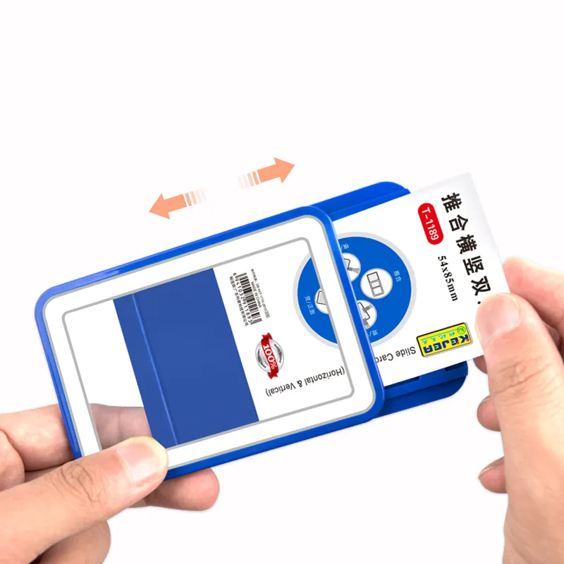 Đầy Màu Sắc Dọc ID Thẻ Bìa Công Việc ID Chủ Thẻ ID Cổ Điển Cho Trường Triển Lãm