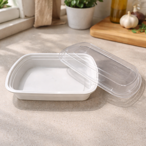 Contenedor de Almacenamiento de Alimentos Desechable de Plástico PP Libre de BPA con Tapa Segura, Perfecto para Comida para Llevar, Preparación de Comidas y Almacenamiento de Alimentos Frescos - Product Image 6