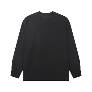 เสื้อสเวตเตอร์สีทึบของผู้ชายสไตล์มินิมอลดีไซน์หลากหลายและเรียบง่าย - Product Image 3