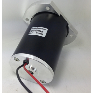 Motor de CC inteligente de 76 mm, 120 V, 6000 RPM, con brida y escobillas - Product Image 2