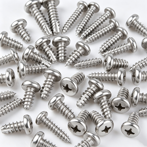 Vente Flash : Vis autotaraudeuses à tête cylindrique Phillips en acier au carbone GB845, zinguées, plusieurs tailles, pour quincaillerie de meubles - Product Image 3