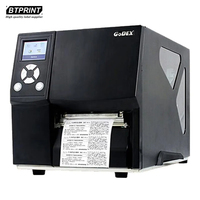 Impresora de Etiquetas de Transferencia Térmica Godex ZX430i ZX430i+ de 300dpi, Impresora de Escritorio de 105mm de Ancho para Etiquetas Adhesivas y Etiquetas de Ropa