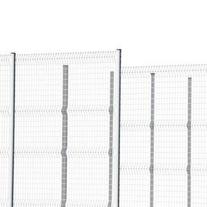 Panneau de grillage soudé en acier galvanisé 1x1, vert, calibre 23, résistant à la corrosion, à mailles carrées, revêtement PVC, clôture de jardin sur mesure - Product Image 1