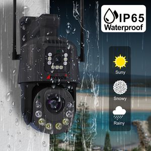 Anxinshi Kamera CCTV jalanan nirkabel wifi, kamera pintu luar ruangan <span class=keywords><strong>4G</strong></span> 6MP wi-fi 36X perbesaran tanpa titik buta - Product Image 3