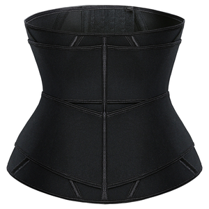 Custom Double Strap Corset Women Training 3-breasted Molded Garment Faja Modeladora <strong>Latex</strong> Plus Size <strong>Ladies</strong> Shapewear - Product Image 4