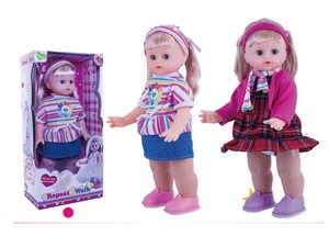 Accessori per la casa delle bambole | 18 "vestiti per bambole musicali giocattoli elettrici che camminano e parlano la bambola americana - Product Image 4