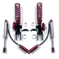 Amortisseur à azote compatible avec VW Amarok, kit de rehausse de 2 pouces, tube de 2,5 pouces, compression réglable, suspension tout-terrain