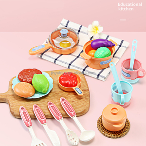 Ensemble de jouets de <span class=keywords><strong>cuisine</strong></span> pour enfants, 20 pièces, avec jeux de pulvérisation et évier de <span class=keywords><strong>cuisine</strong></span> réaliste pour une vraie expérience culinaire - Product Image 4