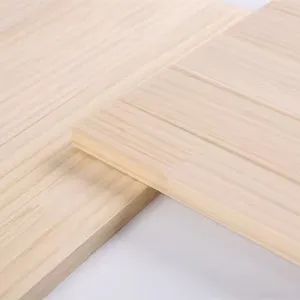 Высококачественные гладкие незавершенные поверхности 15 мм, сосновые доски, излучающие сосновые пальчиковые шарнирные доски для изготовления настенной мебели