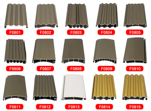 Công nghiệp kho Roll-up cửa hợp kim nhôm đá đen Con lăn màn trập PVC chất liệu điện điều khiển bên ngoài nhà Máy Giá - Product Image 5