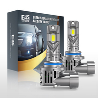 LANSEKO Phares LED E4S de haute qualité 9005 9006 H11 H4 H13 avec puces GC 7535 Conception de ventilateur PCB en cuivre pour toutes les lumières LED de voiture