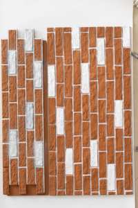 กระเบื้องเทียมแผงอิฐ PU ติดตั้งง่ายทนฝนและแดดสำหรับวิลล่าสวนในการแข่งขันขายส่ง<span class=keywords><strong>ราคา</strong></span>ออกใหม่ - Product Image 3