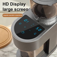 Nouveau Moulin à Café Professionnel Intelligent 51/58 mm 2025 – Broyeur Commercial d'Espresso 110 V/220 V pour Usage Domestique