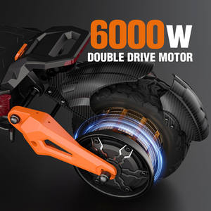 Novedad Almacén en Canadá, EE. UU. y Reino Unido Envío Rápido Patinetes Eléctricos H9 80 KM/H Batería 60v-30ah IPX5 Doble Motor con Freno de Disco - Product Image 3