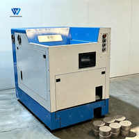 Mini presse à briquettes hydraulique en aluminium pour copeaux métalliques, petite machine à briquettes pour atelier CNC