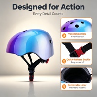 Casque de vélo pour enfants homologué CE, pour le cyclisme, le skateboard, réglable, léger, résistant à l'eau, matériau PC+EPS, unisexe