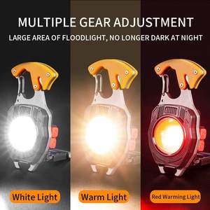 Torcia LED EDC Multifunzione per Esterni con Luce COB, Accendisigari e Ricarica, Ideale per Escursionismo e Campeggio - Product Image 3