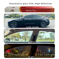 LLUMAR ATR05 Film Teinté Auto Nano-Céramique Réfléchissant Anti-Éblouissement Transparent, Durable, Thermorétractable, Noir/Brun, Changeant de Couleur, Protection UV 99%