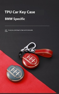 Funda para <span class=keywords><strong>llave</strong></span> de coche BMW <span class=keywords><strong>Mini</strong></span> <span class=keywords><strong>Cooper</strong></span> <span class=keywords><strong>S</strong></span> Roadster de TPU suave avanzado, accesorios clave para F54 F55 F56 F57 F60 R55 R56 R57 R58 R59 R60 - Product Image 2