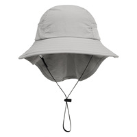 Verano nuevo chal sombrero visera para niños luz transpirable malla protector solar bebé cubo sombrero