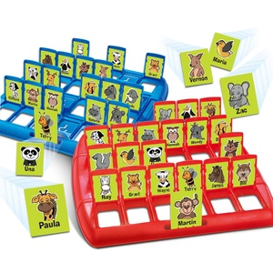 BGL Who Is It juego de mesa clásico divertido familia adivinanzas animales juegos niños juguete para regalo - Product Image 1