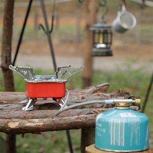 IRONDONKEY randonnée Portable extérieur cuisinière <span class=keywords><strong>à</strong></span> gaz Mini gaz Butane pique-nique Portable pliant <span class=keywords><strong>poêle</strong></span> Camping - Product Image 4
