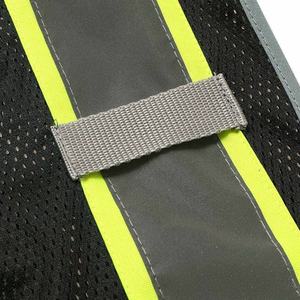 เสื้อกั๊กนิรภัยสะท้อนแสงแบบกำหนดเองได้ ผลิตจากโพลีเอสเตอร์ สำหรับงานก่อสร้าง - Product Image 4