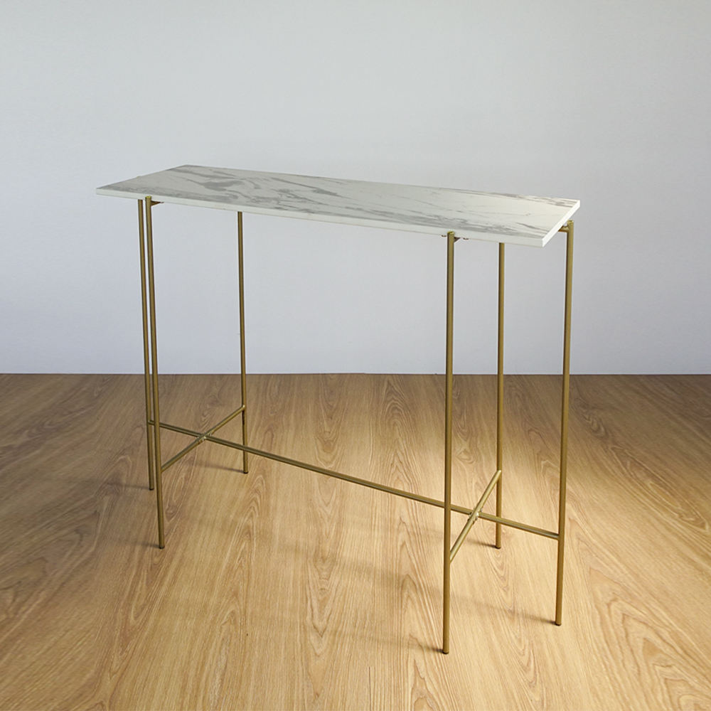 Top in Marble Color or Option Frame in Gold Color