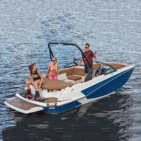 Jet Ski de Kinocean Jet Boat et bateau gonflable à vendre Usine directe Meilleure vente de lacs et rivières en aluminium à grande vitesse 12,12