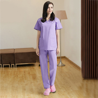 Tenues d'infirmière de haute qualité, ensembles de blouses d'hôpital sur mesure, 100% coton et logo personnalisé