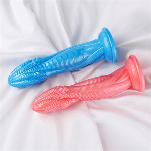Crocodile Dildo Anal Plug Transparant Kristal Penis Vrouwelijke Masturbatie Grote Anale Dilator Dildo Zuignap Dildo - Product Image 5