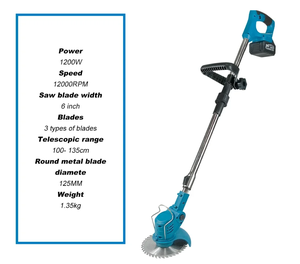 <span class=keywords><strong>เครื่อง</strong></span><span class=keywords><strong>ตัด</strong></span><span class=keywords><strong>หญ้า</strong></span><span class=keywords><strong>ไร้</strong></span><span class=keywords><strong>สาย</strong></span>แบบปรับความยาวได้ ใช้แบตเตอรี่แบบชาร์จไฟได้ สำหรับ<span class=keywords><strong>ตัด</strong></span>แต่งสวน กำลังไฟ 1500 วัตต์ ขนาด 7 นิ้ว ใช้กับแบตเตอรี่ <span class=keywords><strong>Makita</strong></span> 18V - Product Image 2