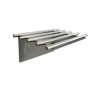 Jincheng NSF Knock-down cấu trúc thương mại cạnh tròn 304 S/s thép không gỉ Tường Gắn kệ - Product Image 6