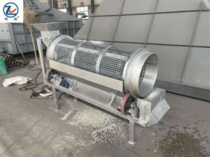 آلة غربلة وتصفية التربة الدوارة المحمولة والمدمجة، منخل اهتزازي للسماد العضوي مع محرك من الفولاذ المقاوم للصدأ - Product Image 4