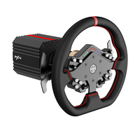 Volante de Carreras PXN-VD6 con Force Feedback de 6Nm para Simuladores de Juegos, Servomotor de Accionamiento Directo Serie PXN VD para PC