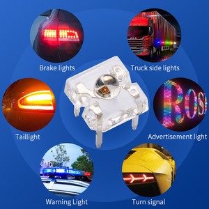 <span class=keywords><strong>LED</strong></span> siêu sáng hai màu rõ ràng ống kính siêu thông <span class=keywords><strong>Led</strong></span> <span class=keywords><strong>Led</strong></span>-4-pin-siêu Thông lượng 3mm Màu Xanh Đỏ kép màu <span class=keywords><strong>LED</strong></span> - Product Image 6