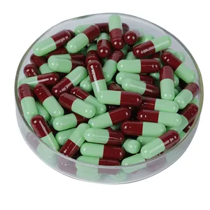 Warna-warni Dilapisi <span class=keywords><strong>Enteric</strong></span> Ukuran 00 0 1 2 3 4 Gelatin Kapsul Sayuran Kosong - Product Image 1