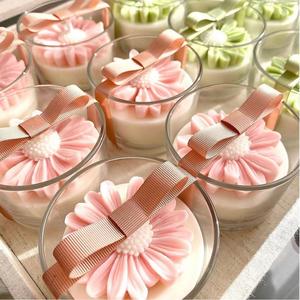 <span class=keywords><strong>Velas</strong></span> Aromáticas Personalizadas para Aliviar el Estrés, <span class=keywords><strong>Velas</strong></span> Decorativas Perfumadas con Lazo de Lujo para Regalos de Boda y Baby Shower - Product Image 2